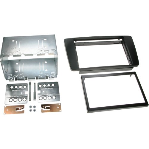 2-DIN Paneel Skoda Octavia (1Z) / Skoda Yeti (5L)  Kleur: Zwart - 381340 03 - 381340-03
