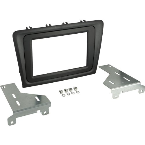 2-DIN Paneel Skoda Rapid 2013-2019 zwart - 381340 10 - 381340-10