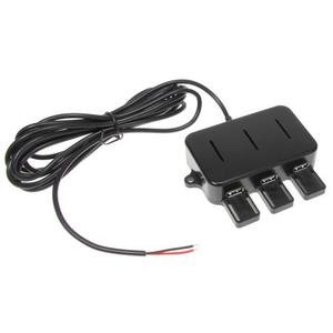 Brodit USB Lader input 12V output 3x 2.1A - 39463 - 945079
