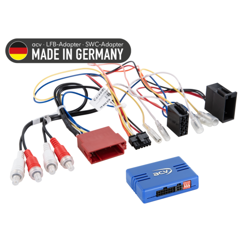 S.W.I. Audi A2/A3/A4/A6/TT ISO/Mini ISO Amp (42sad003) PRO serie incl multilead - 42a 1321 003 - 42a-1321-003