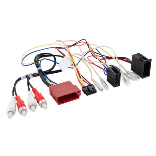 S.W.I kabelboom tbv 42cx401 Audi ISO/Mini ISO RCA - 42cx23 rca - 42cx23-rca