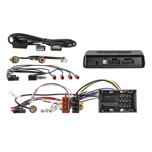 S.W.I. + Info adapter incl. lead Citroen/ Fiat/ Opel/  Voertuigen 52Pin Quadlock Multilead (43uft01) - 43xft01goed - 43xft01