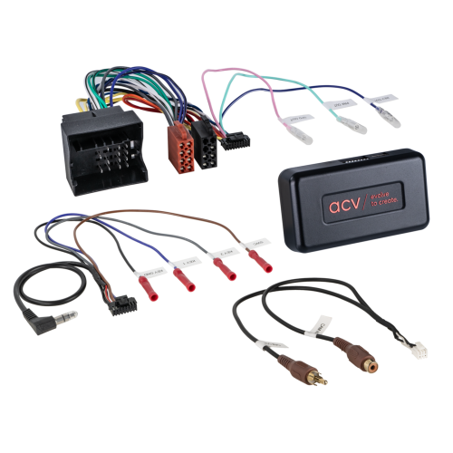S.W.I. + Info adapter incl. lead Skoda/Volkswagen Voertuigen 40Pin Quadlock Multilead (43uvw01) - 43xvw01 - 43xvw01