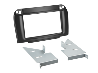 2-DIN Paneel Mercedes Benz CL-Klasse (W215)/S-Klasse (W220) 1998-2005 Kleur: Zwart - 452453 - 381190-53