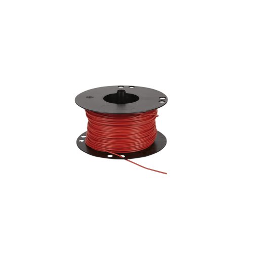 Voedingskabel haspel 0.75 mm&sup2; rood 100 Meter - 50 075 100 1x - 50-075-100-1X