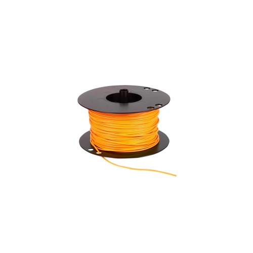 Voedingskabel haspel 0.75 mm&sup2; oranje 100 Meter - 50 075 100 7x - 50-075-100-7X