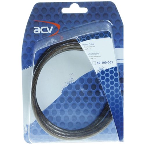 Voedingskabel 10,00 mm&sup2; zwart 1 Meter - 50 100 001 - 50-100-001