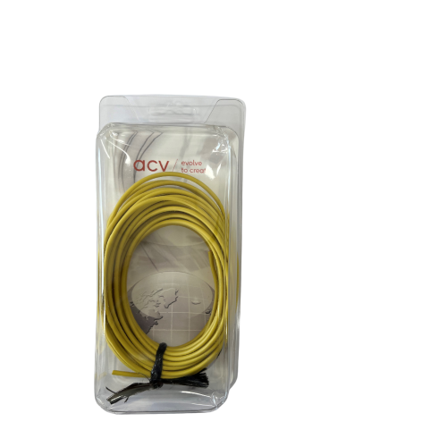 stroomkabel 1,5mm geel 10 mtr in blister - 50 250 010 ge - 50-150-010-GE