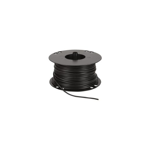 Voedingskabel haspel 2.50 mm&sup2; zwart 50 Meter - 50 250 050 2x - 50-250-050-2X