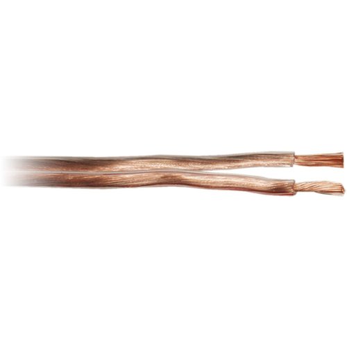 Luidspreker kabel 2 x 1,50 mm transparant rood 200 Meter - 51 215 202 - 51-215-202