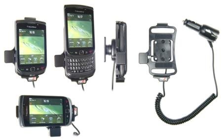BlackBerry Torch 9800 Actieve houder met 12/24V lader. Let op: Uitlopend artikel, Kan niet retour! - 512179 - 512179