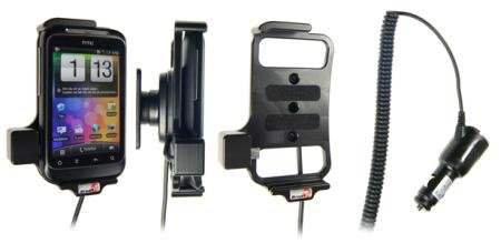HTC Wildfire S Actieve houder met 12/24V lader. Let op: Uitlopend artikel, Kan niet retour! - 512256 - 512256