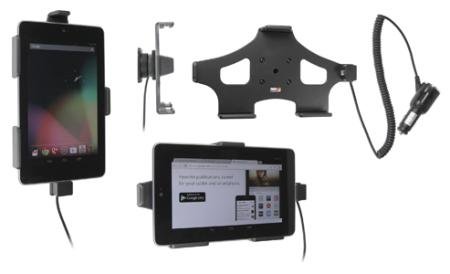 Google Nexus 7 Actieve houder met 12/24V lader. Let op: Uitlopend artikel, Kan niet retour! - 512412 - 512412