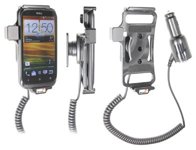 HTC Desire X Actieve houder met 12/24V lader. Let op: Uitlopend artikel, Kan niet retour! - 512441 - 512441