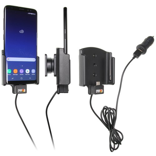 Samsung Galaxy S8 Actieve houder met 12V USB plug - 521966 - 521966