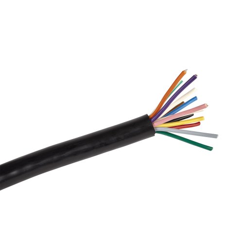 Meer aderige kabel 13x 1.0mm2 25mtr rol, buitenhuls zwart - 55 1310 025x - 55-1310-025X