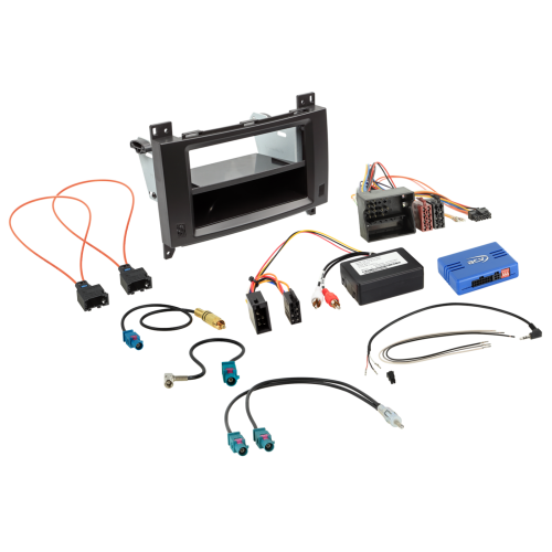 2-DIN Kit met Vak Diverse Mercedes Benz SWI/Analoog/Antenne  - 611190 37 4 - 611190-37-4