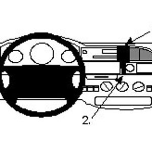 ProClip - Ford Transit 1995-1999 Center mount. LET OP: UITLOPEND ARTIKEL. KAN NIET RETOUR! - 6178 - 852089