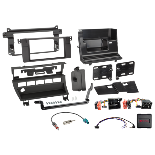 2-DIN Kit BMW 3series(E46) 07/1998-02/2007 SWC/antenna - 621023 18 1 - 621023-18-1