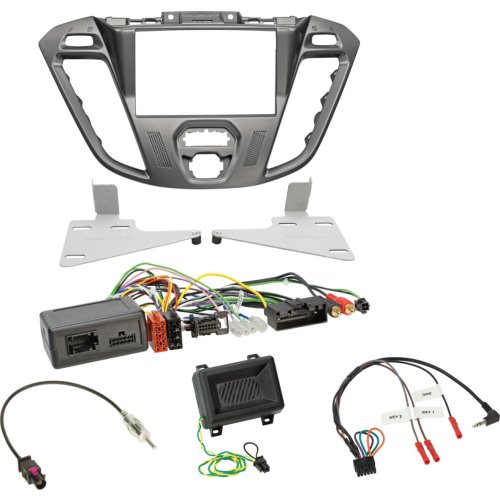 2-DIN Kit Ford Custom 2012-2016 Euro5-> Kleur: Phoenix zilver - 621114 26 1 - 621114-26-1
