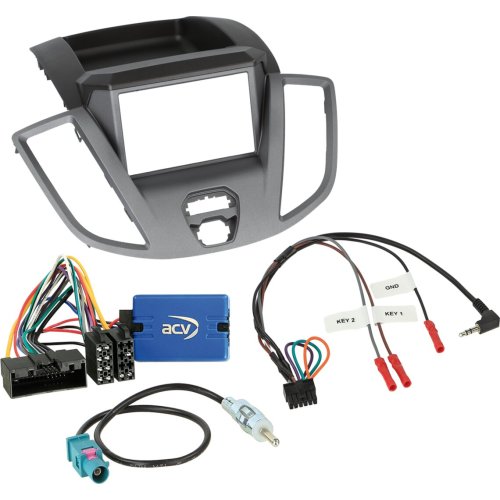 2-DIN Kit Ford Transit 2014-2019 met vak - 621114 32 1 - 621114-32-1