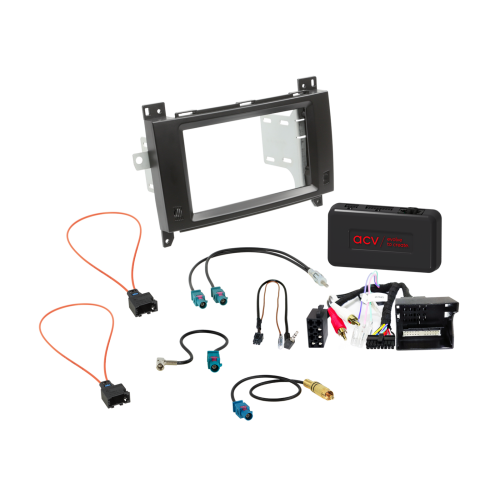 2-DIN Kit Mercedes Voertuigen SWI/Analoog/Antenne - 621190 36 1 - 621190-36-1