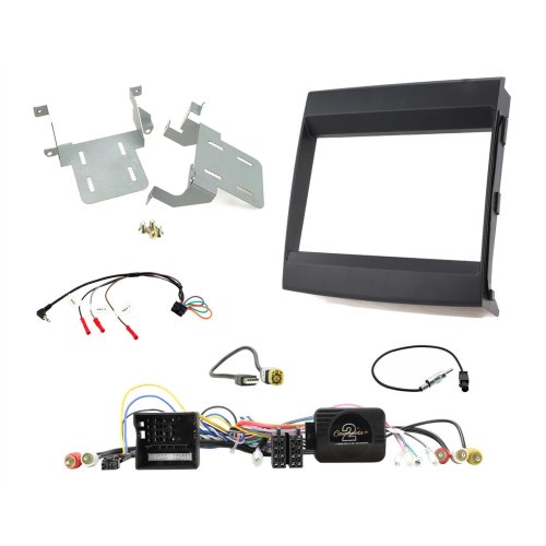 2-DIN Kit Porsche Cayenne zonder Soundsystem 2011-2016 Zwart - 621323 09 1 - 621323-09-1