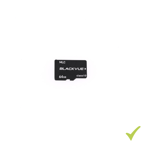 BlackVue MSD-64 - MicroSD kaart 64GB  - 64gb - MSD-64