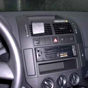 ProClip - Volkswagen Polo 2002-2009 Center mount - 6947 - 853028