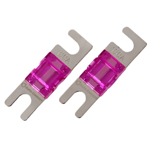 Auto-Connect Min ANL/AFS Fuse 100A 2pcs - 720fafs100a - 720FAFS100A