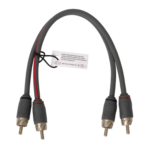 Auto-Connect Level 2 RCA cable 0,25m - 720l2rca025tb - 720L2RCA025TB