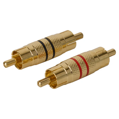 Auto-Connect L2 RCA Adapter Male -Male - 720l2rcamm - 720L2RCAMM