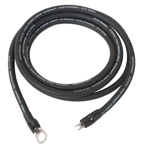 Auto-Connect Power cable CCA 21mm2 Term. 2.5M black      - 720pct21cca25b - 720PCT21CCA25B