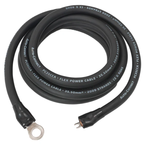 Auto-Connect Power cable CCA 35mm2 Term. 2.5M black      - 720pct35cca25b - 720PCT35CCA25B