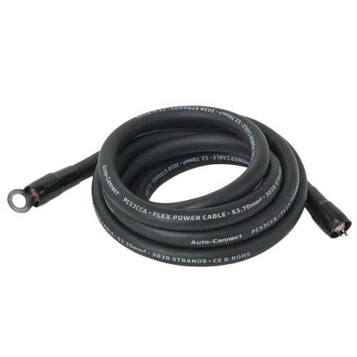 Auto-Connect Power cable CCA 53mm2 Term. 2.5M black      - 720pct53cca25b - 720PCT53CCA25B