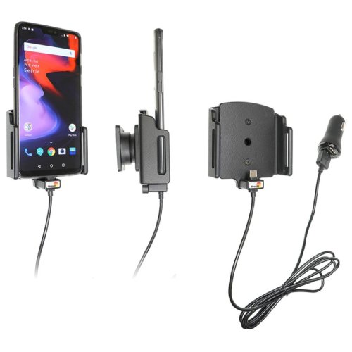 OnePlus 6/6T/7 Actieve houder met 12V USB plug (met skin)) - 721063 - 721063