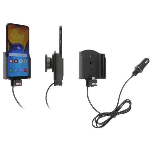 Samsung Galaxy A20e (SM-A202) Actieve houder met 12V USB plug - 721140 - 721140