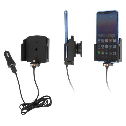 Universele houder USB-C met 12V USB plug 70-83mm / 2-10 mm - 721203 a - 721203