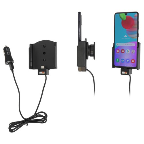 Samsung Galaxy A41 (SM-A415F)  Actieve houder met 12V Sig-plug - 721220 a - 721220