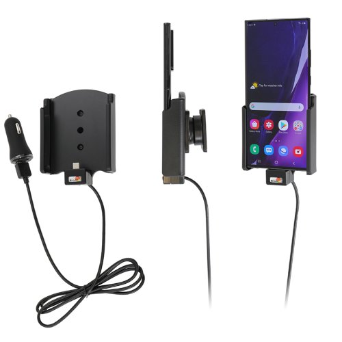 Samsung Galaxy Note 20 ULTRA 5G  Actieve houder met 12V Sig-plug - 721222 a - 721222