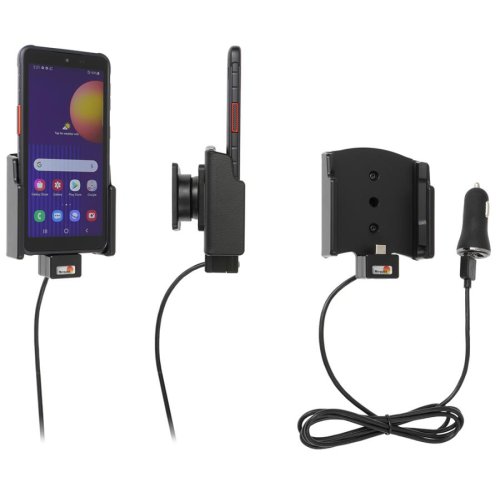Samsung Galaxy Xcover 5 Actieve houder met 12V USB plug - 721242 - 721242