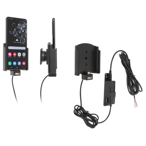 Samsung Galaxy S20/ S21 Ultra Actieve houder met vaste voeding - 727192 - 727192