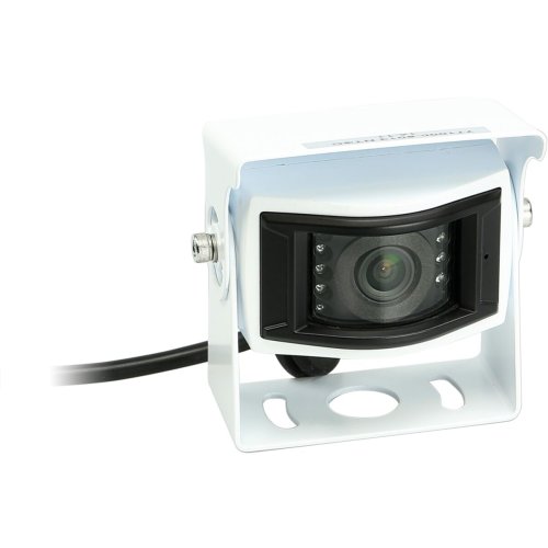 Achteruitrij Camera universeel Truck/Camper/Bedrijfswagen 170&deg; (wit) - 771000 6013 - 771000-6013