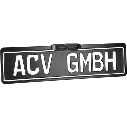 Achteruitrij Camera (nummerplaat) - 1/4" SONY CCD NTSC camera. Incl. 7 meter RCA output - 771000 6040 - 771000-6040
