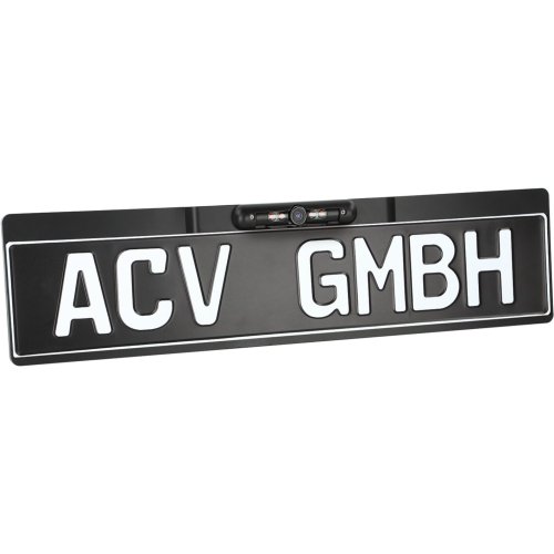 Achteruitrij camera (nummerplaat) - opbouw construction - 771000 6041 - 771000-6041