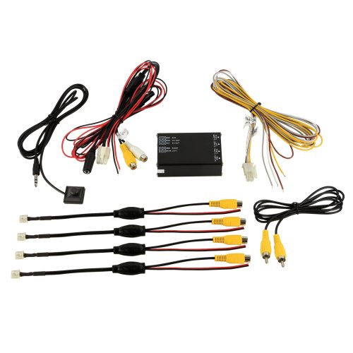 Achteruitrijcamera interface met schakelaar voor-/zijcamera - 771000 6501 - 771000-6501