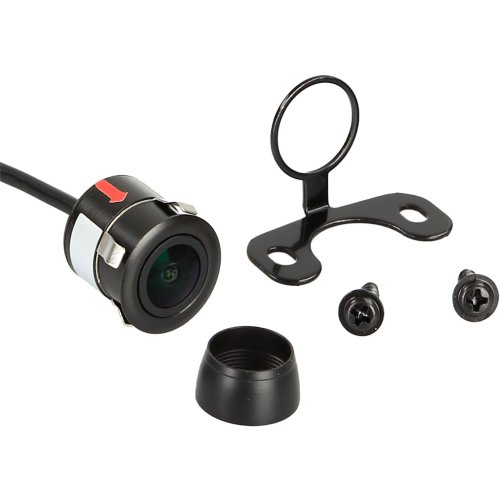Achteruitrij Camera mini zwart NTSC met beeldlijnen en spiegelfunctie - 771000 6702 - 771000-6702