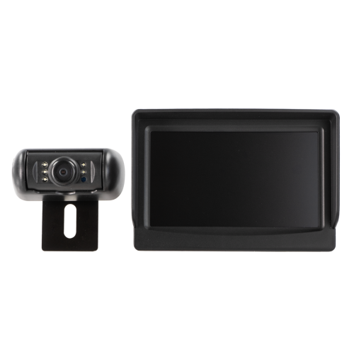 Achteruitrijcamera-monitorpakket  4.3" met video transmitter voor campers en motorhomes, draadloos - 771000 9002 - 771000-9002