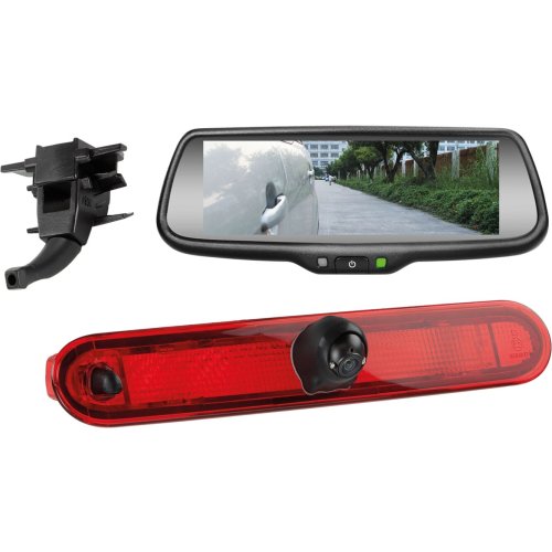 Achteruitrijcamera set met 7" spiegelmonitor voor Mercedes Citan - Renault Kangoo - 771190 9003 - 771190-9003