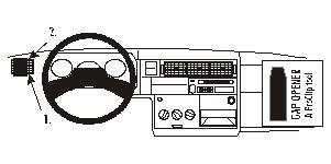ProClip - Volkswagen T4/ Pickup 1996-2002 /  Caravelle 1996-2003 Left mount - 802852 - 802852